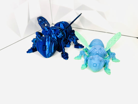 Cyber Biene -Cyber Bee - 3d-Druck / 3d-Print