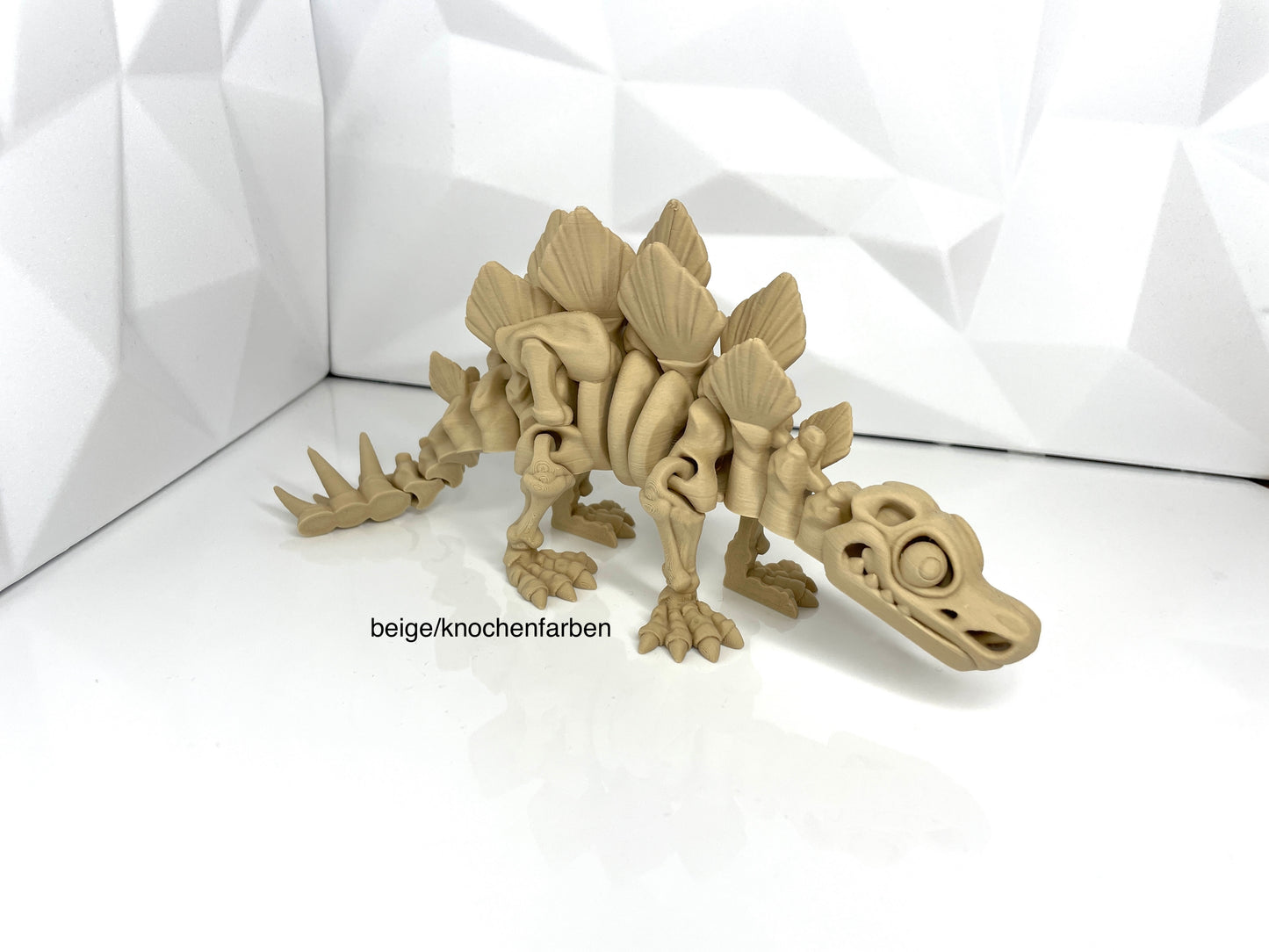 Stegosaurus Dinosaurier Dino Stego - 3d-Druck Dekoration
