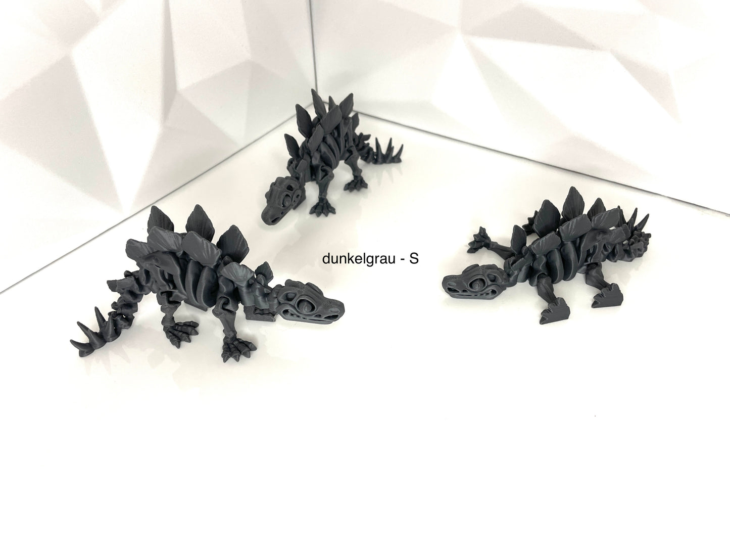 Stegosaurus Dinosaurier Dino Stego - 3d-Druck Dekoration