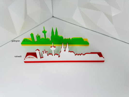 Skyline "Köln" - 3d-Druck - Dekoration