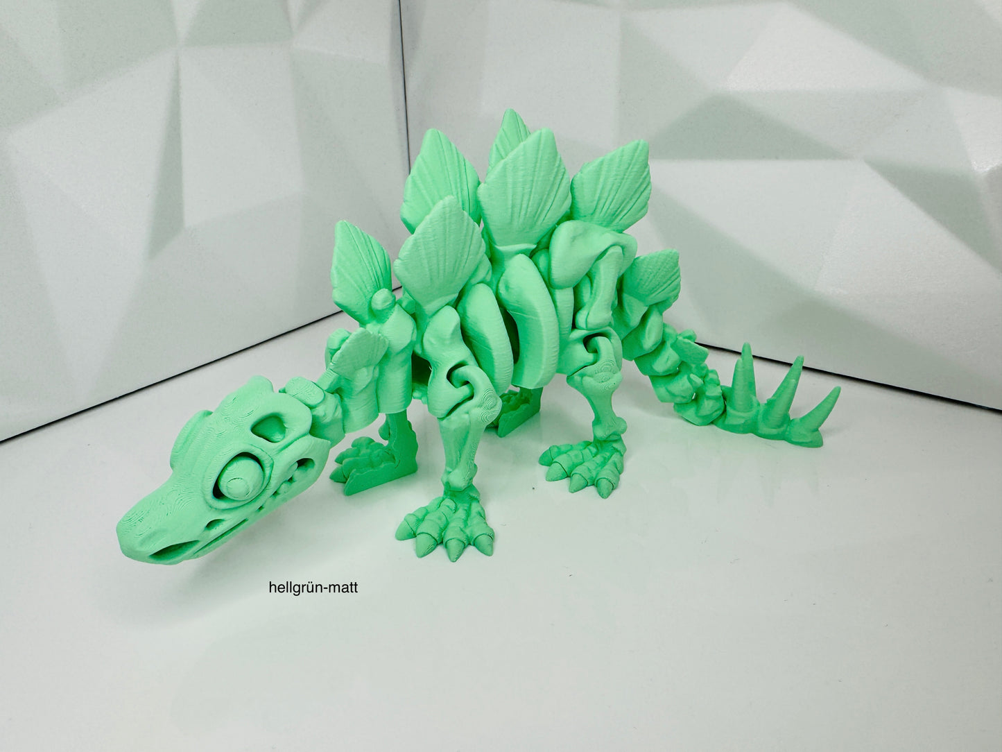 Stegosaurus Dinosaurier Dino Stego - 3d-Druck Dekoration