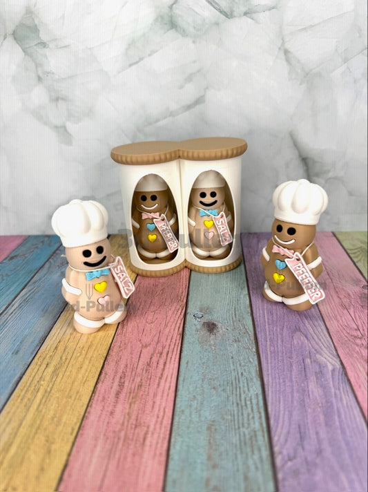 Lebkuchen Streuer Salz und Pfeffer Set - Mini