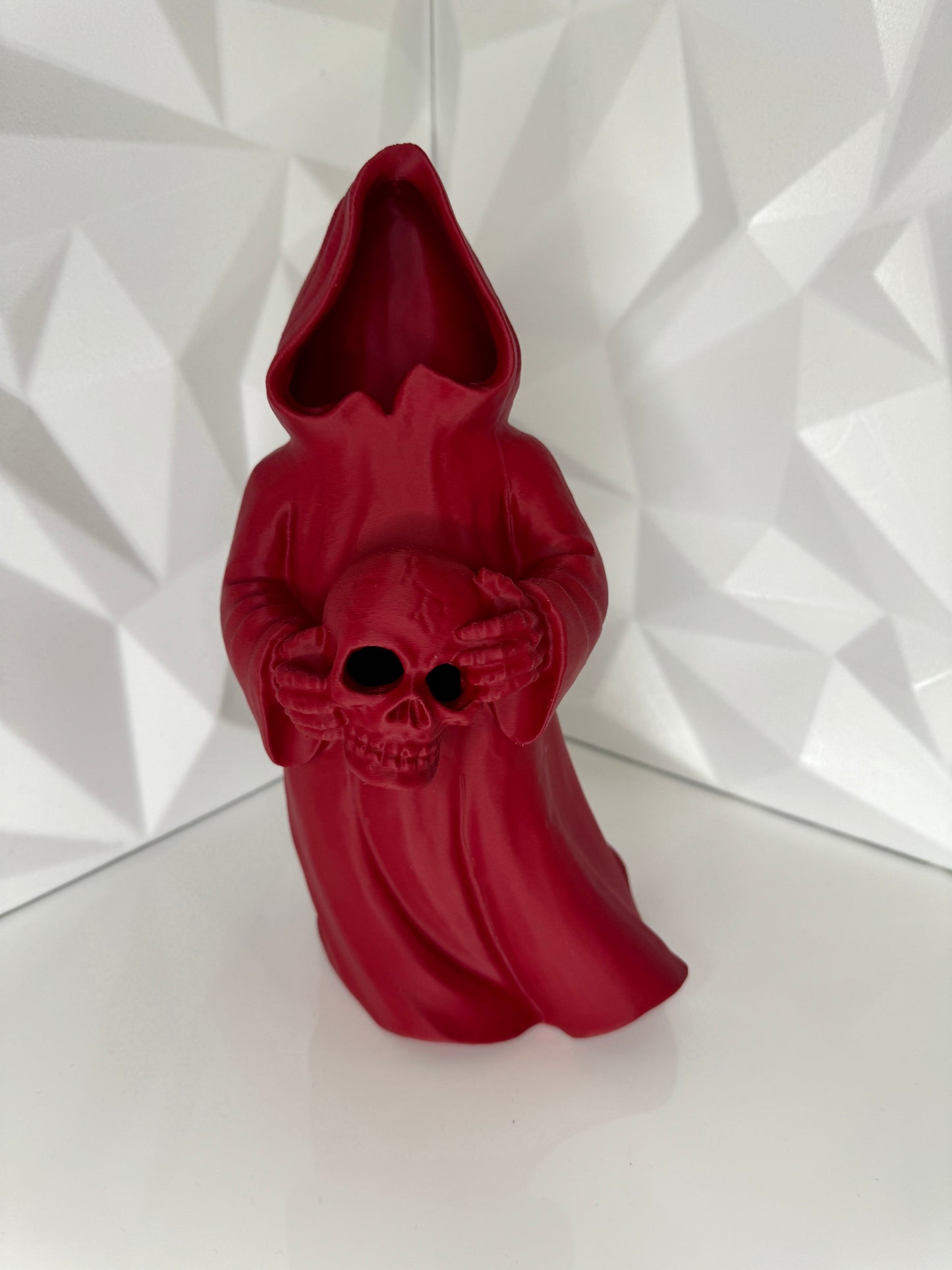Halloween Ghost - Geist mit Schädel - Geister - 2 Größen - 3d-Druck (Dekoration)