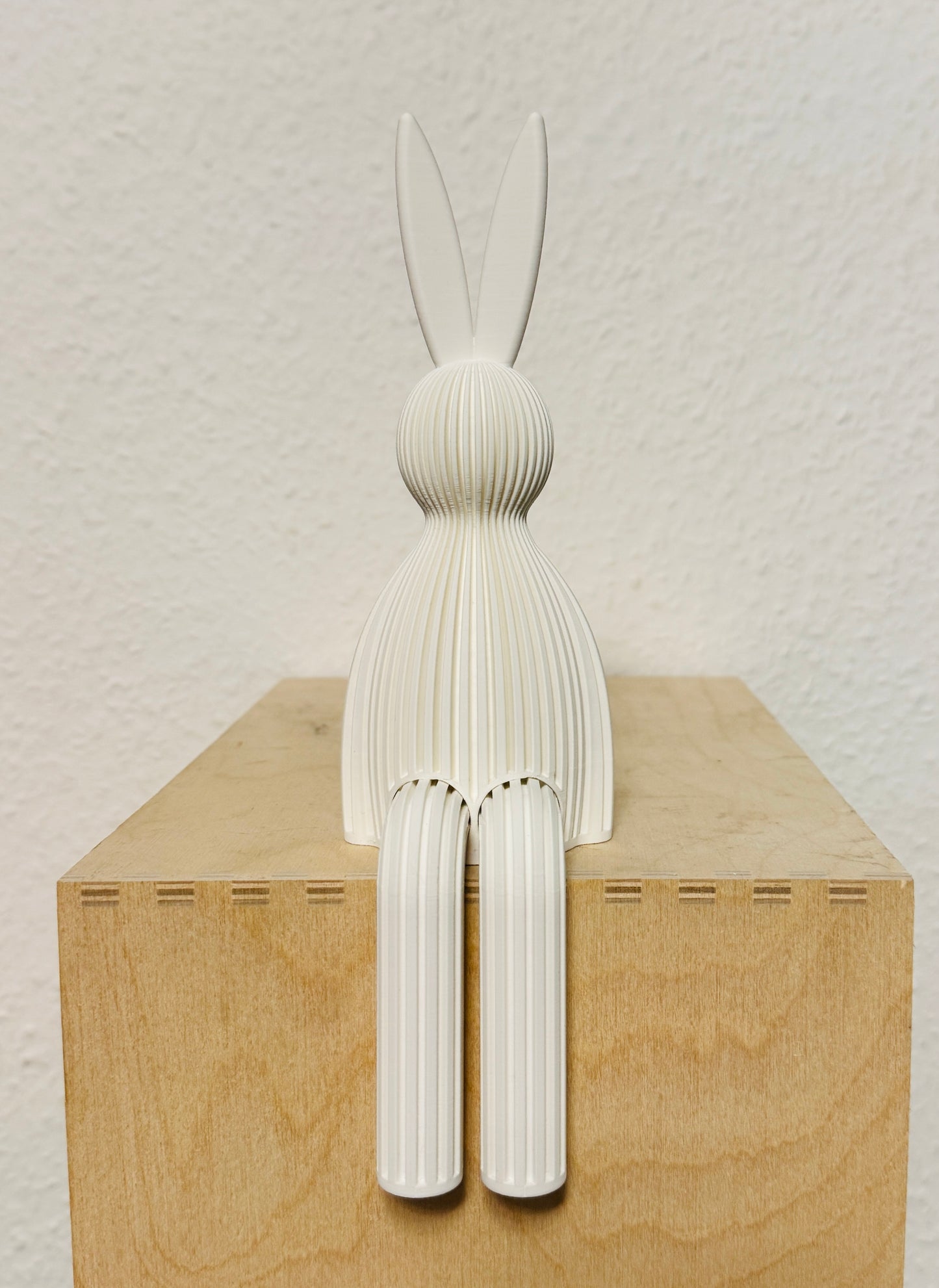 Bunny shelf sitzend weiß