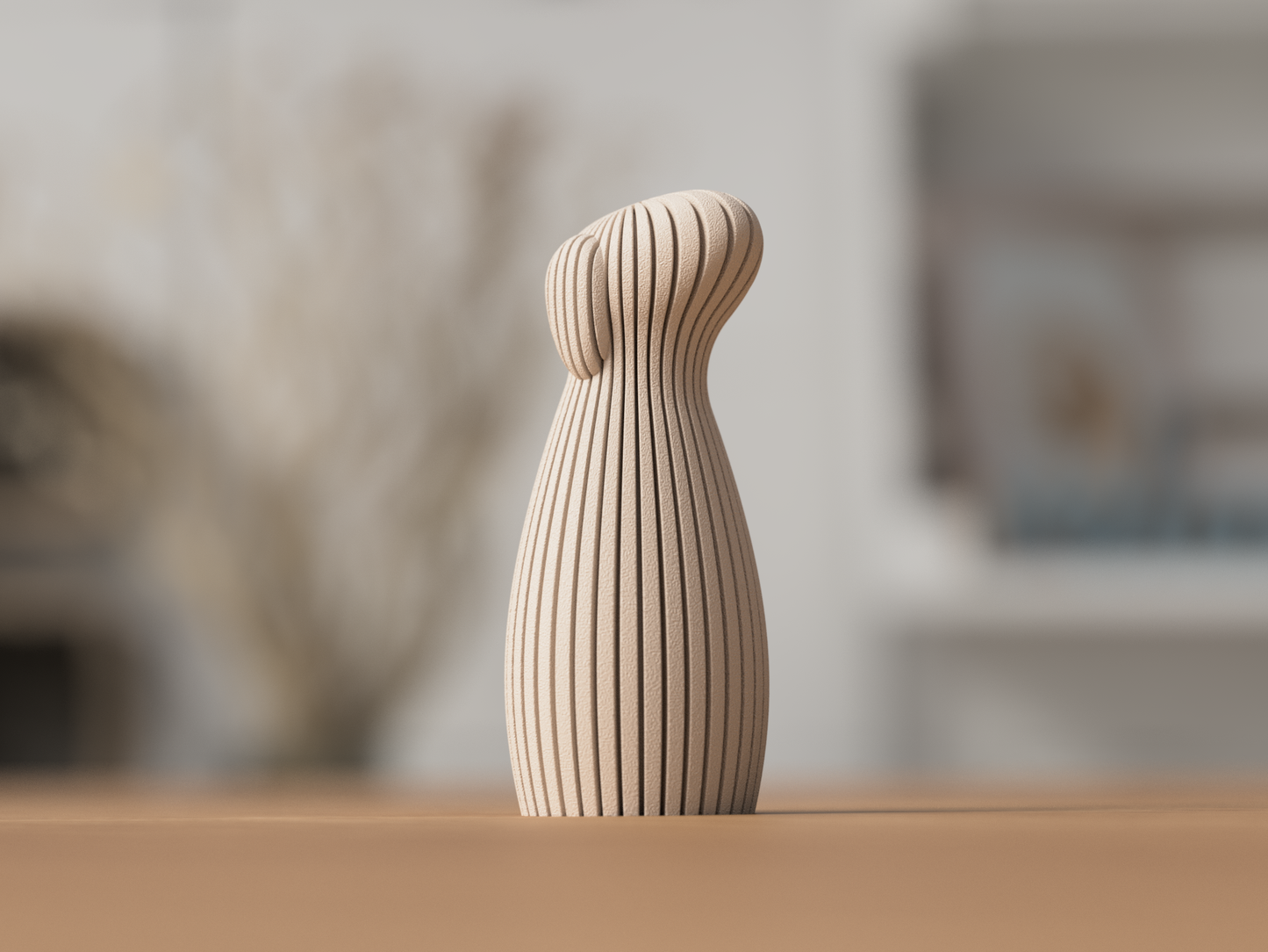 Hund_Figur_Statue_Beige