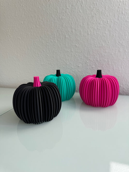 Modern Pumpkin Dekokürbis - Herbstdeko mal anders - 3d-gedruckte, moderne Kürbisse