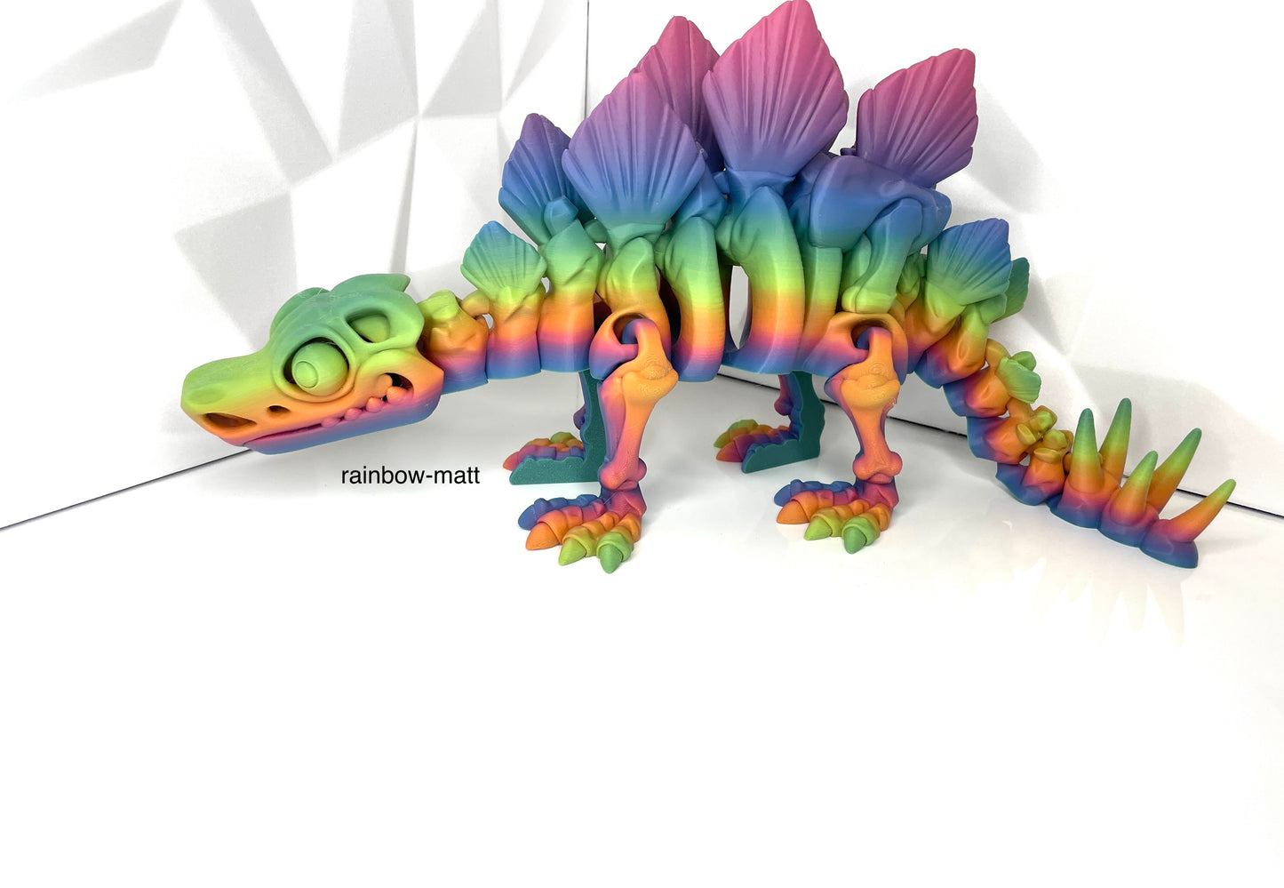 Stegosaurus Dinosaurier Dino Stego - 3d-Druck Dekoration
