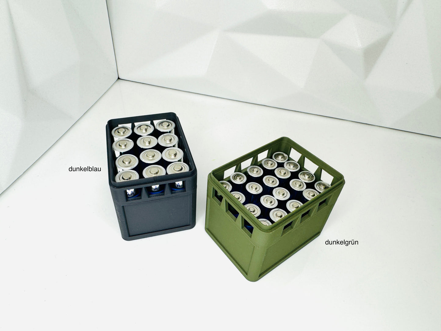 Bierkiste für Batterien AA / AAA - 3d Druck - Aufbewahrung