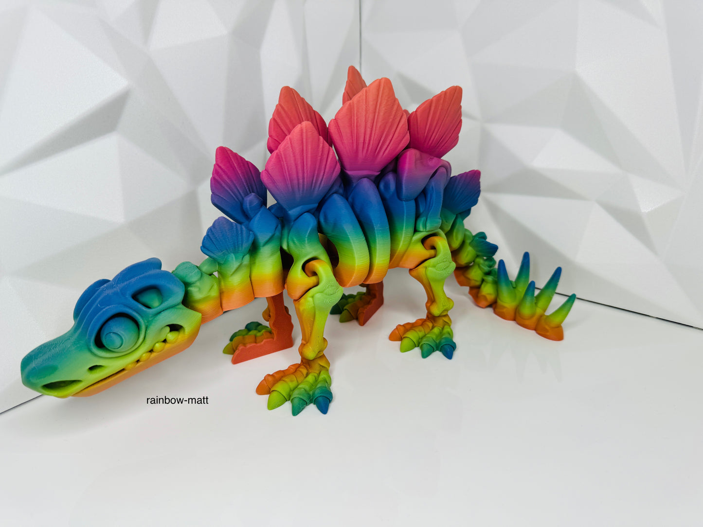 Stegosaurus Dinosaurier Dino Stego - 3d-Druck Dekoration