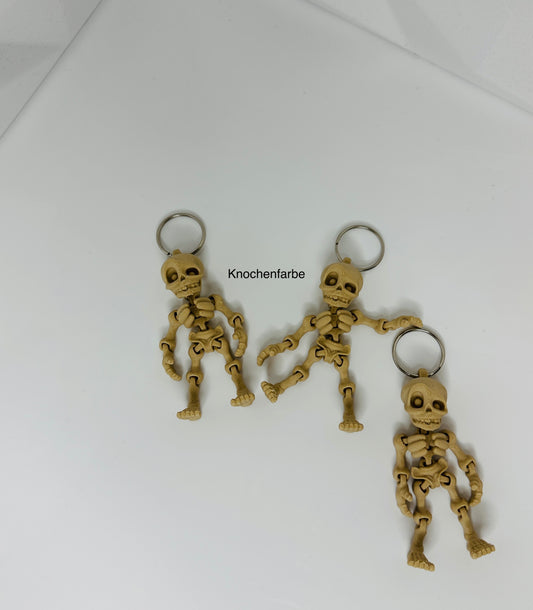 Skelett Schlüsselanhänger - Halloween - 3d-Druck