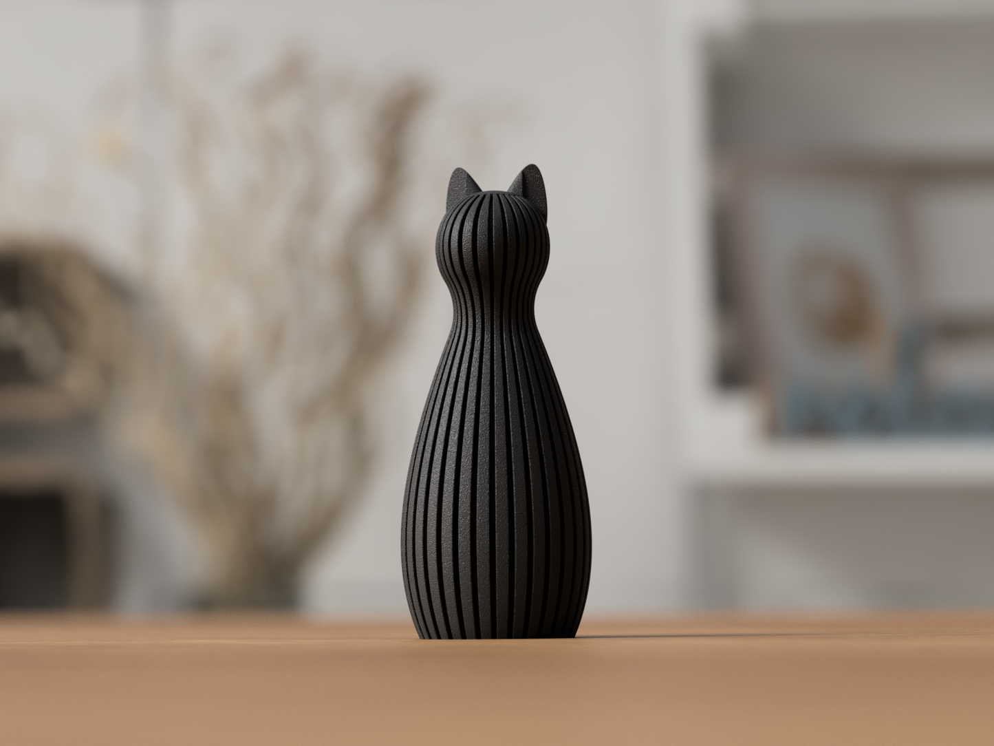 Katze_Figur_Statue_Schwarz