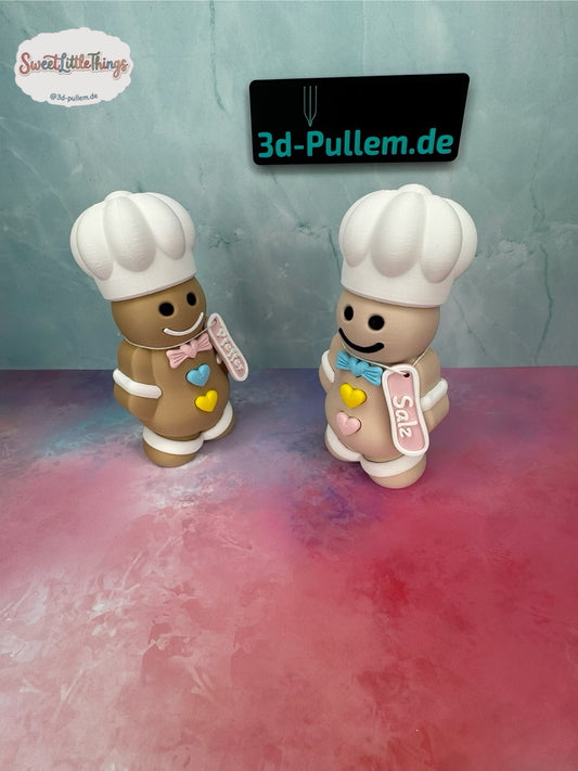 Lebkuchen Streuer Salz und Pfeffer - Normal