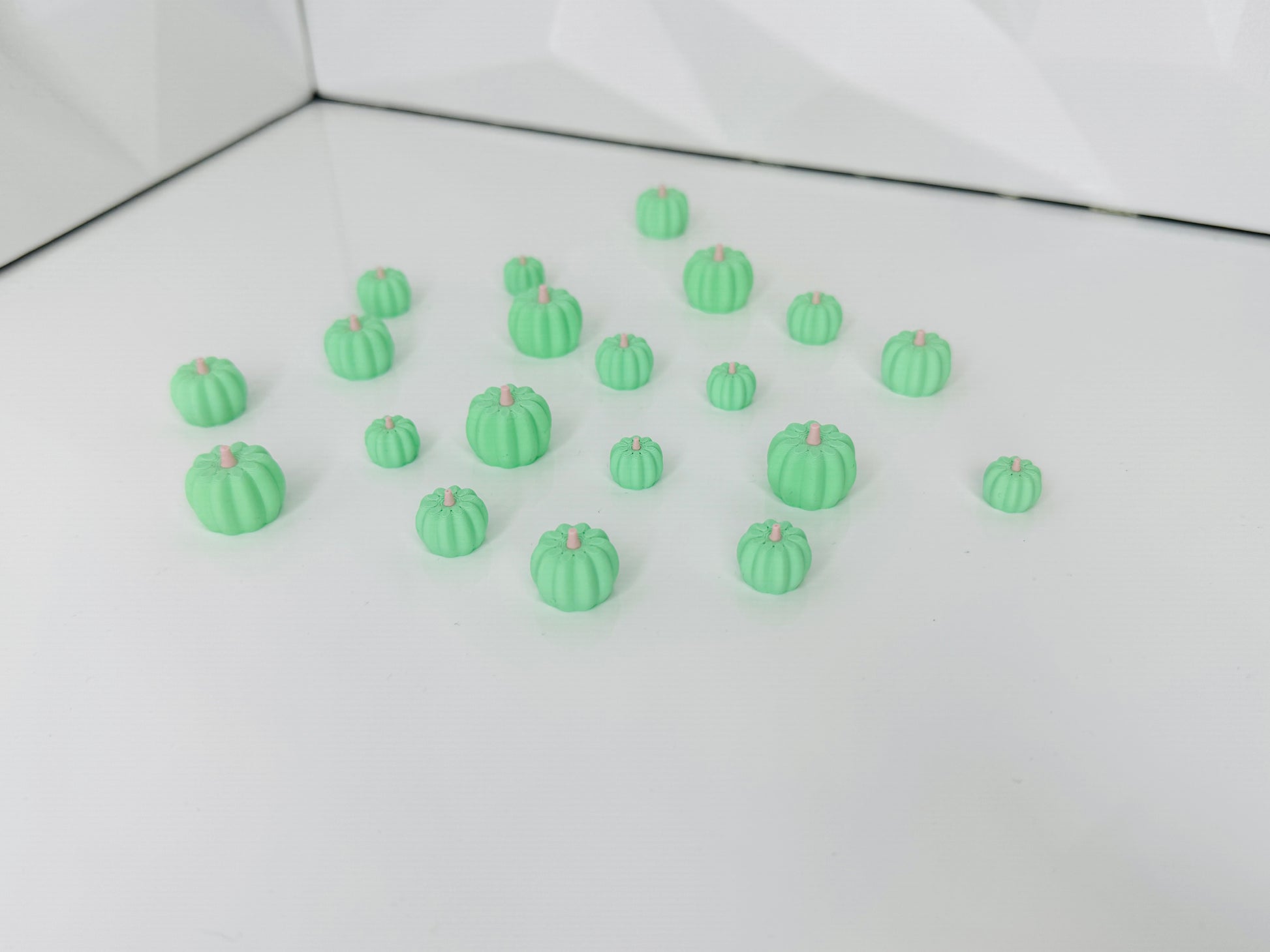 Mini Kürbisse Hellgrün