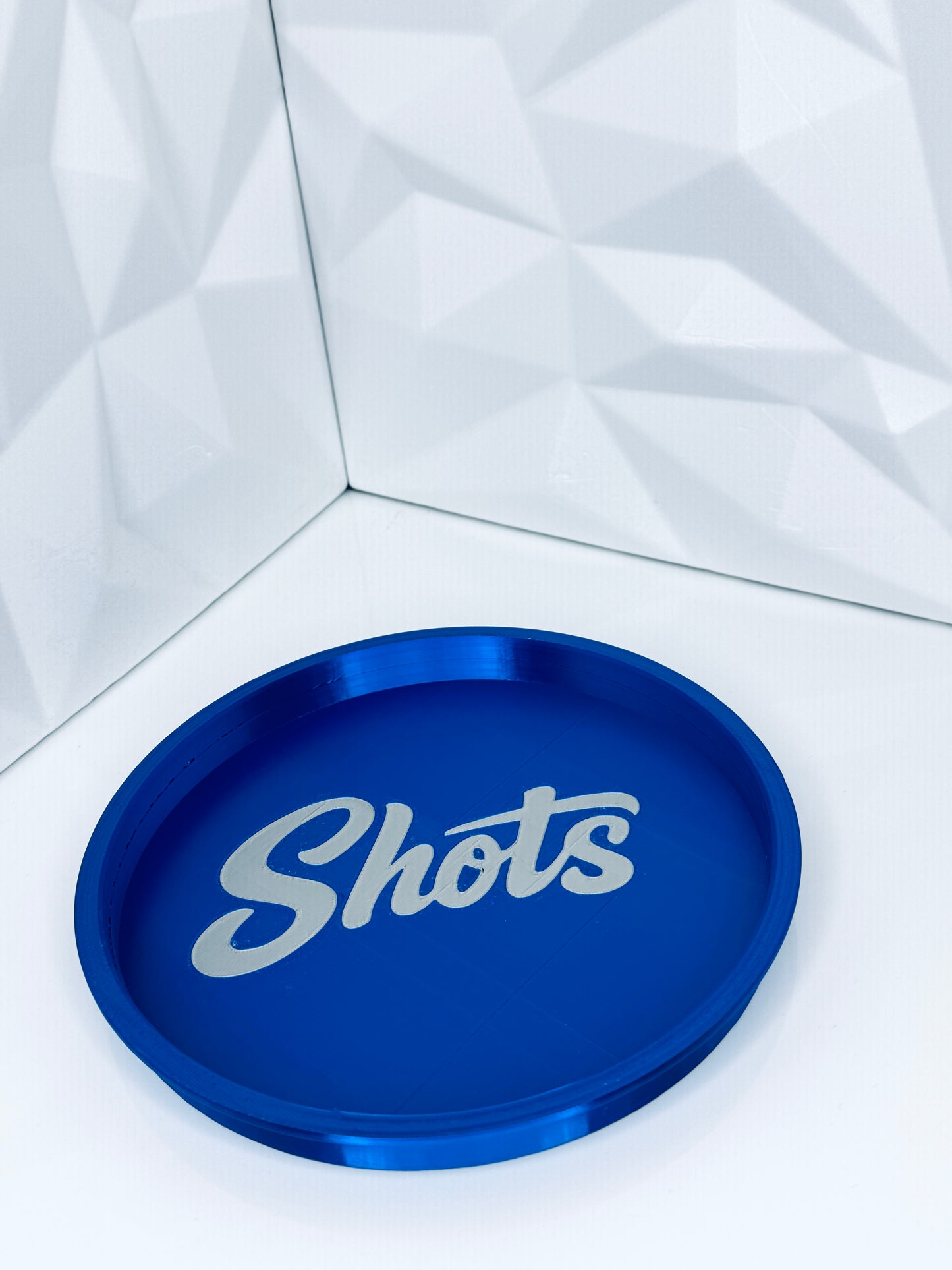 Shot Teller für Schnapsgläser – 3d-gedrucktes Serviertablett – Party Zubehör – Schnaps Tablett – Shots Servieren - Geschenkidee