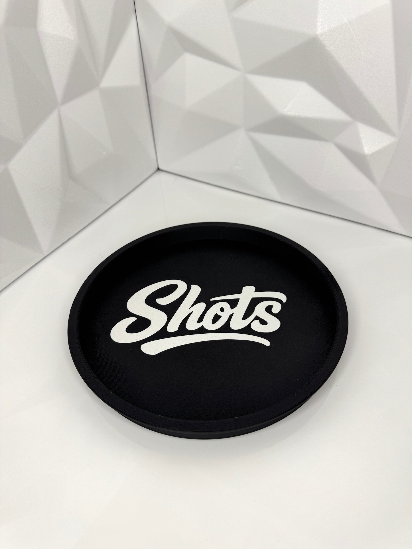 Shot Teller für Schnapsgläser – 3d-gedrucktes Serviertablett – Party Zubehör – Schnaps Tablett – Shots Servieren - Geschenkidee