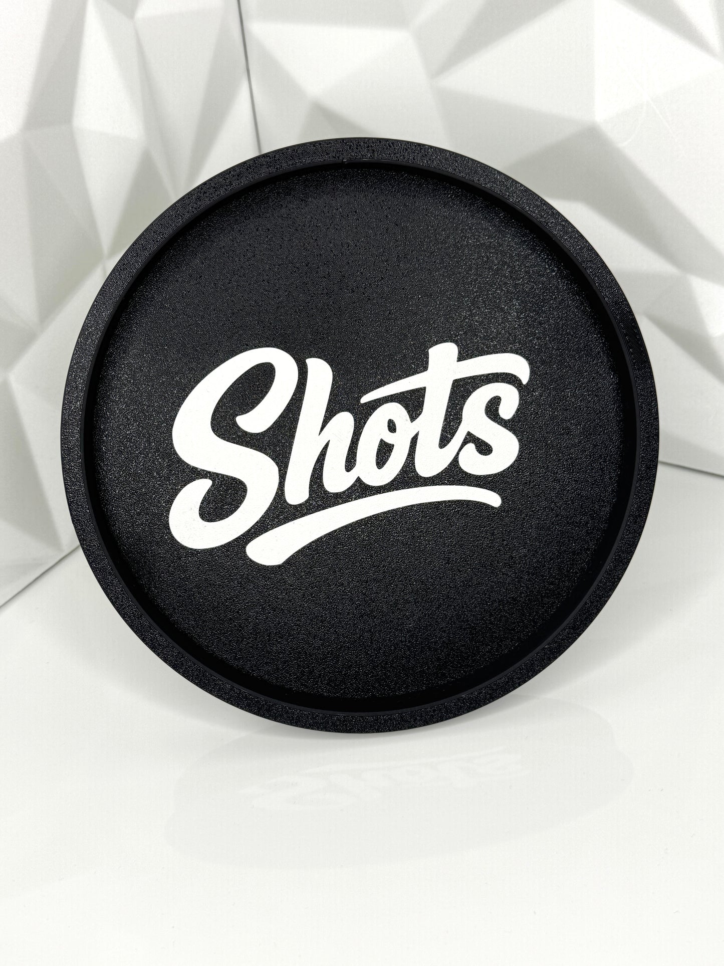 Shot Teller für Schnapsgläser – 3d-gedrucktes Serviertablett – Party Zubehör – Schnaps Tablett – Shots Servieren - Geschenkidee