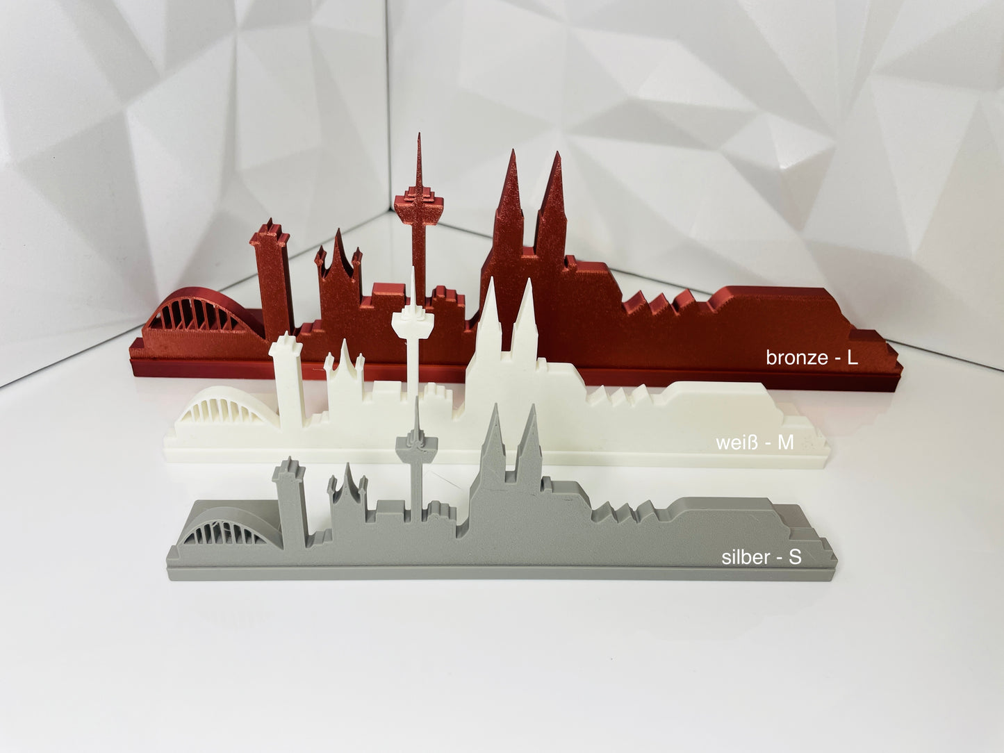 Skylines mehrere Farben