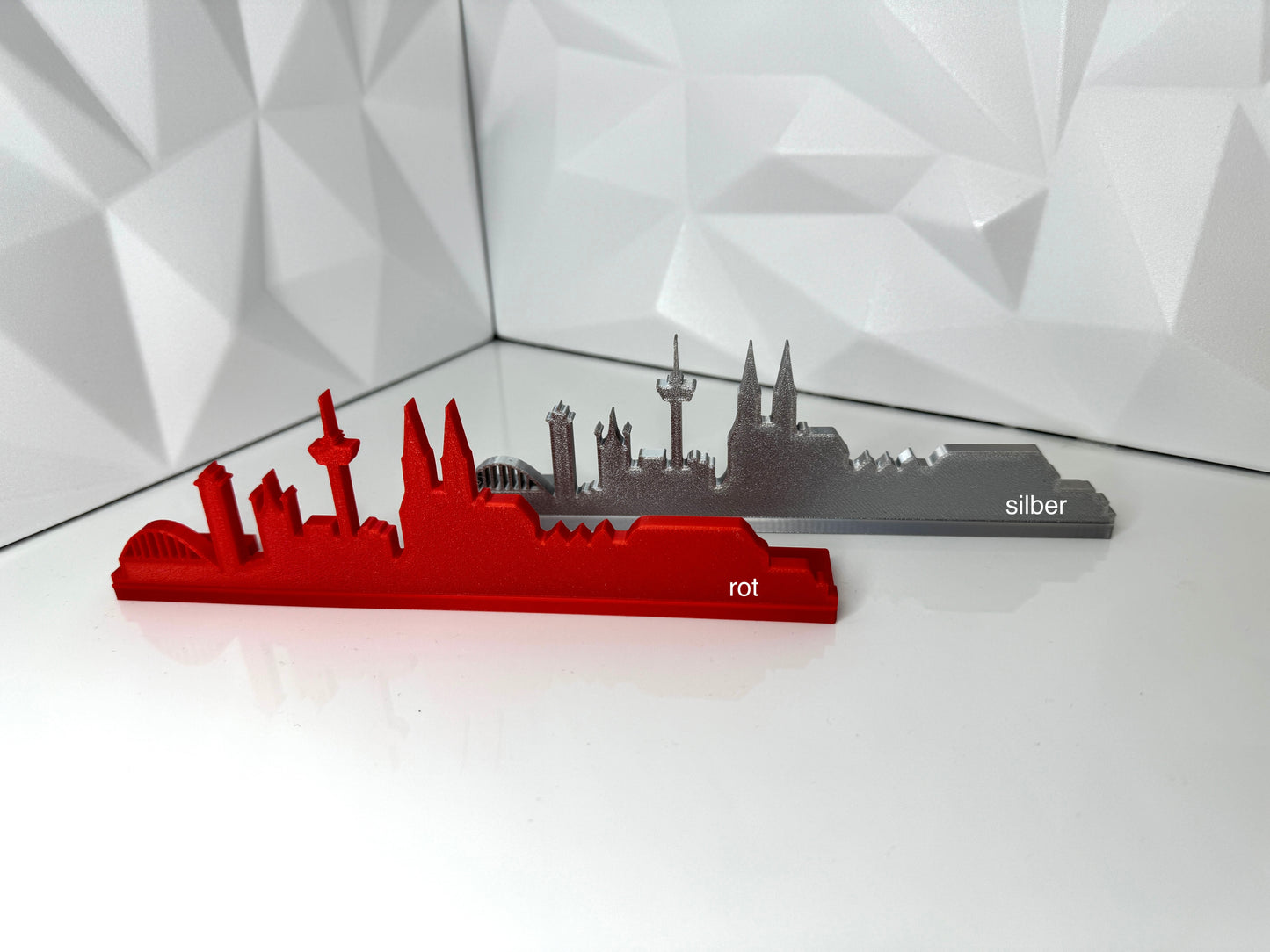 Skylines mehrere Farben