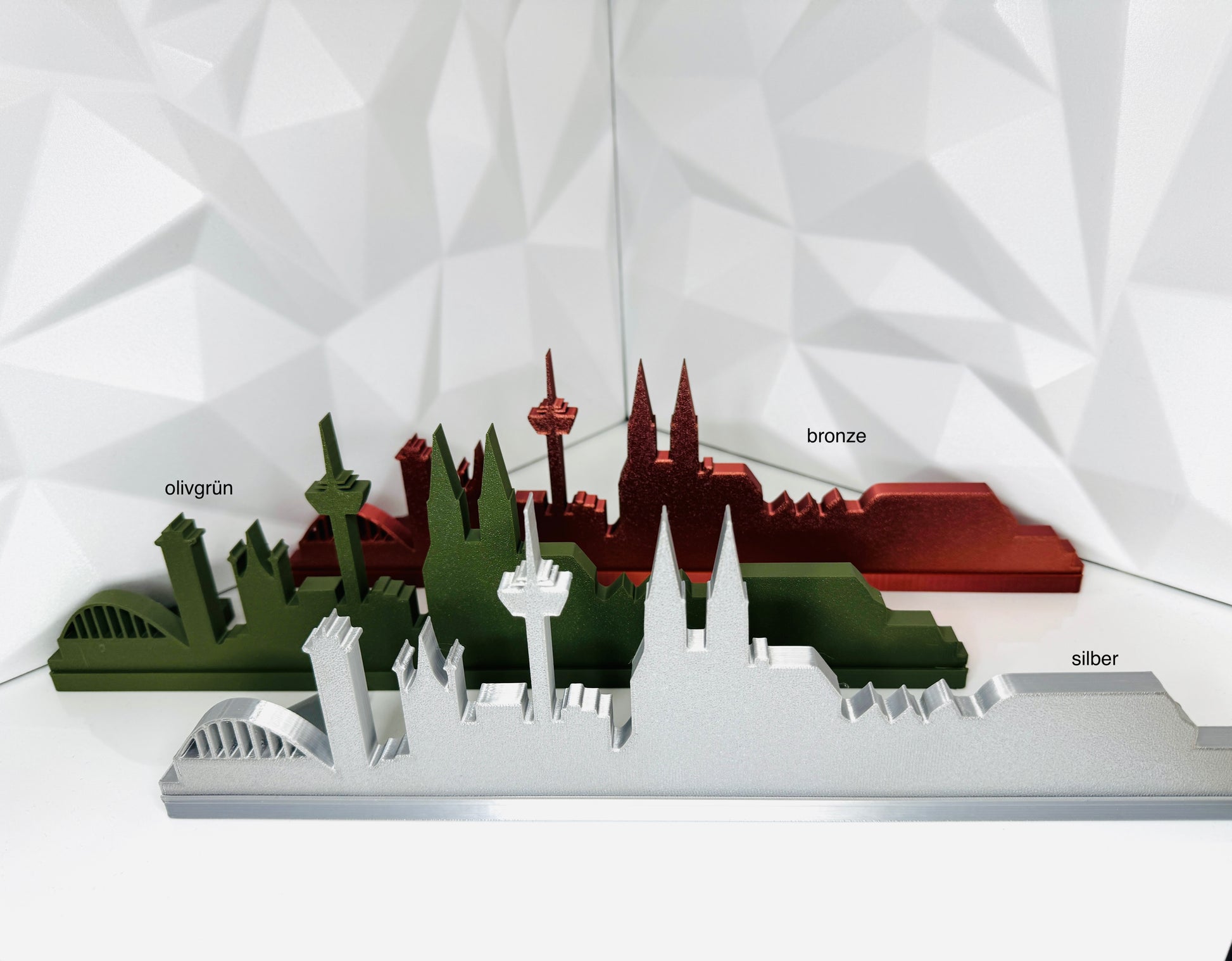 Skylines mehrere Farben