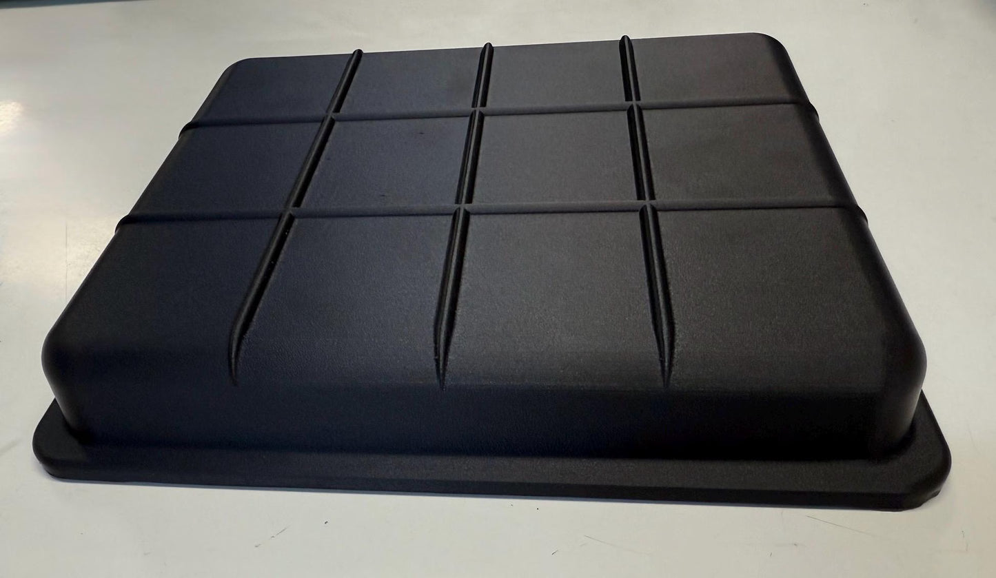 Vollständige Ansicht der Abdeckung – passt auf eine Batterie mit 21,5 × 17,5 cm