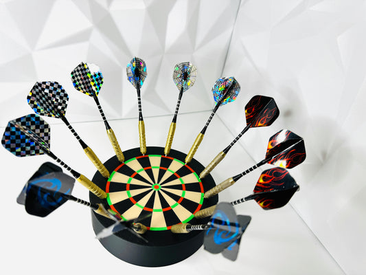 Dartscheibe 3d-Druck mit Pfeile, Ständer
